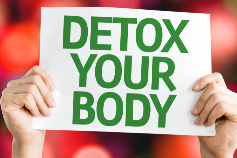 Removing unhealthy chemical toxins.